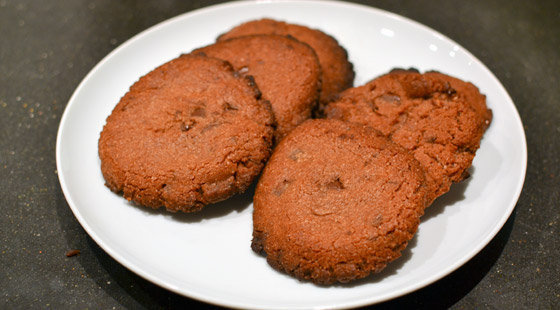 Chokolade Cookies med Nutella