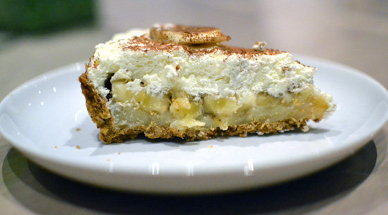 Et stykke banoffee pie