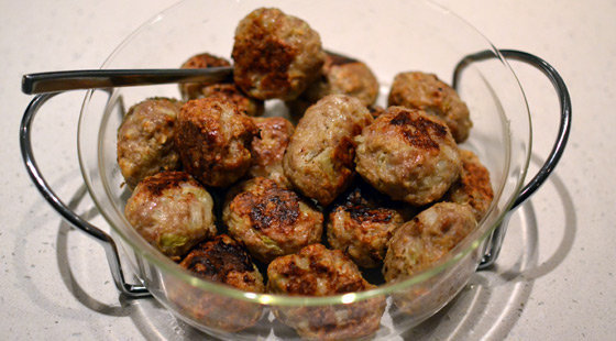 Frikadeller i Ovn