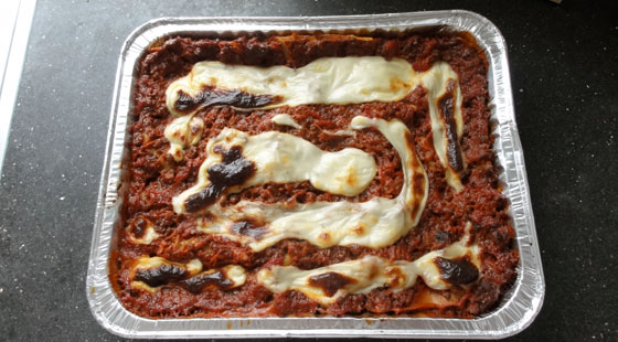 Lasagne med Bechamelsauce opskrift