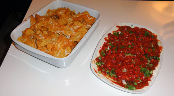 Nachos Dip af Flødeost