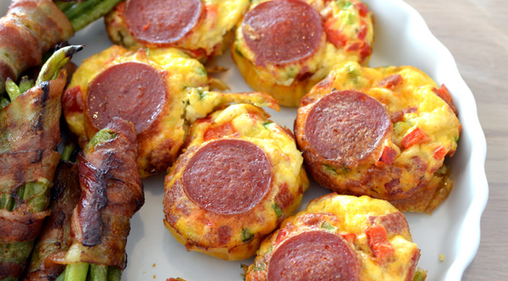 Pizza Æggemuffins