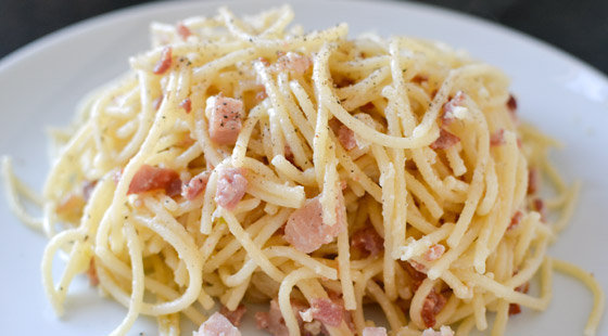 Spaghetti alla Carbonara