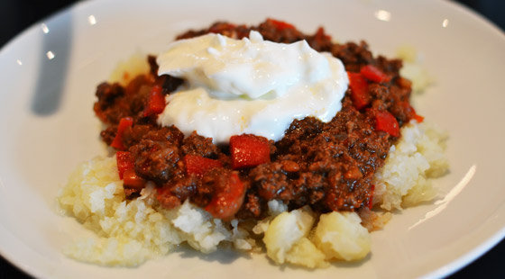 Dukan Chili Con Carne opskrift