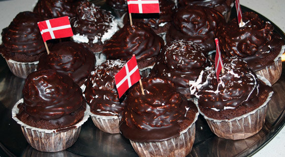 Flødebollemuffins opskrift