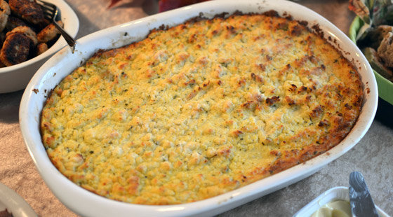 Gratineret Kartoffelmos