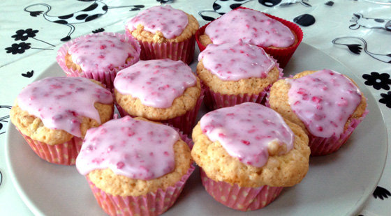 Rabarber Cupcakes