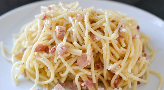 Spaghetti alla Carbonara opskrift
